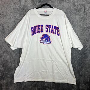 Boise State Broncos Shirt Mens 5XL White NCAA Football Dodger Graphic Tee
